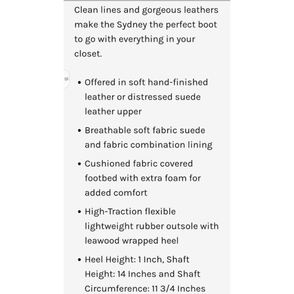 Kork-Ease Sydney Leather Riding Boots Size 6.5 - Picture 7 of 7